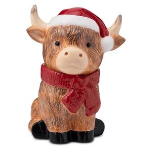 NIB SOLD OUT Scentsy Festive Highland Cow Wax Warmer